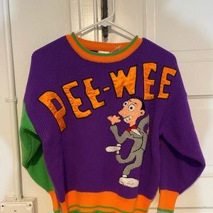PEE WEE HERMAN SWEATER ORIGINAL Vintage